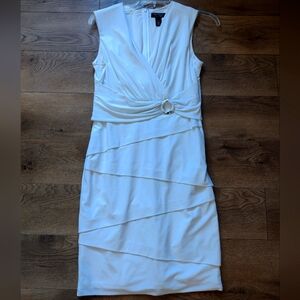 White House Black Market Beige White Size 12